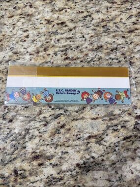 Really Good Stuff E.Z.C. Reader Return Sweep Reading Tracking Strips Set of 12